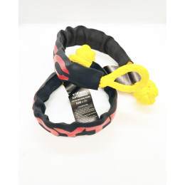 Софт шакл TOYTEC (2 шт) максимальная разрывная нагрузка 11000 кг, D8мм в защитном рукаве