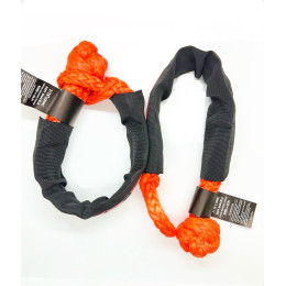 Софт шакл TOYTEC (2 шт) максимальная разрывная нагрузка 24000 кг, D12мм  в защитном рукаве