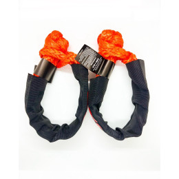 Софт шакл TOYTEC (2 шт) максимальная разрывная нагрузка 24000 кг, D12мм  в защитном рукаве