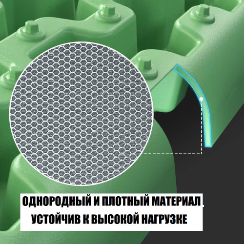 Сэнд-траки TOYTEC пластиковые 106,5х30,6 см усиленные, синие (2 шт.)