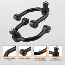 Передние верхние усиленные рычаги (комплект) под лифт 2-4" Toyota prado 90 серии, Tacoma 1995- 2004, 4Runner 1996 +