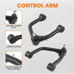 Верхние передние усиленные рычаги  (комплект) под лифт 2-4" для Toyota Tundra, Sequoia (2007- 2022)