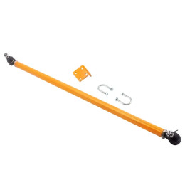 Регулируемая сверхмощная рулевая тяга под демпфер для Nissan Patrol Y61 