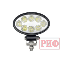 Светодиодная фара водительского света РИФ 142х122х66 мм 24W LED