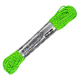 Паракорд 275 (мини) CORD nylon 30м световозвращающий (neon green)