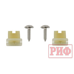 Рамка номерного знака на клюз лебедки для скрытой установки лебедки