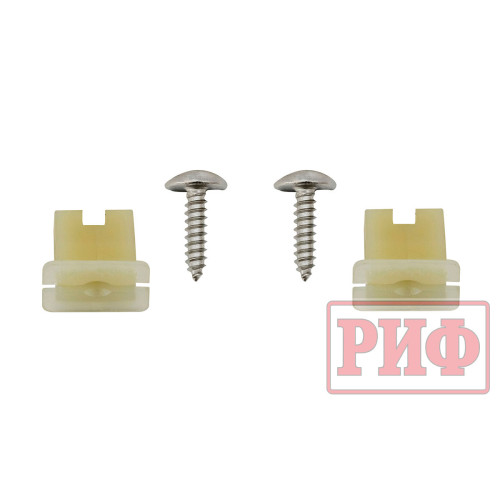 Рамка номерного знака на клюз лебедки для скрытой установки лебедки