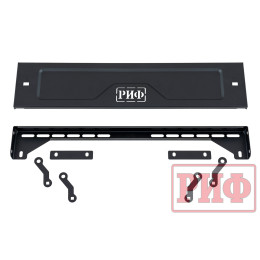 Рамка номерного знака на клюз лебедки для скрытой установки лебедки