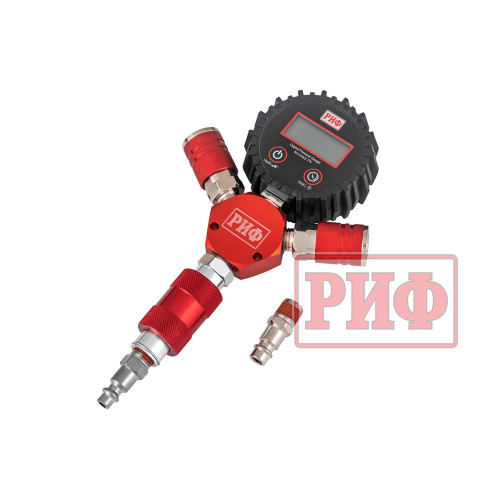 Система РИФ для одновременной подкачки четырех колес от 0,3 до 7 атм.