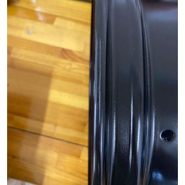 Диск усиленный Тойота Ниссан стальной черный 6x139,7 8xR16 d110 ET-19 (уценка)