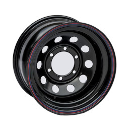 Диск усиленный Тойота Ниссан стальной черный 6x139,7 8xR16 d110 ET-19 (уценка)