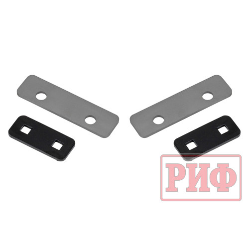 Вставка 1600x570 мм в багажник алюминиевый РИФ 1600x2080 мм для ГАЗ Соболь NN Минивэн