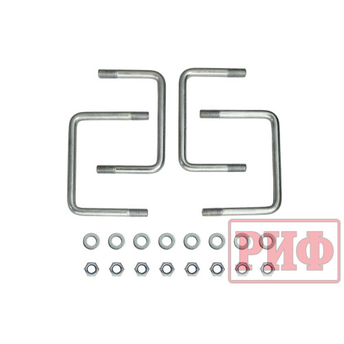 Пороги РИФ силовые Toyota Land Cruiser Prado 150 (чёрные)