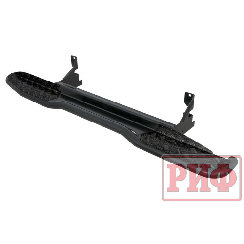 Пороги РИФ силовые Toyota Land Cruiser Prado 150 (чёрные)