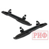 Пороги РИФ силовые Toyota Land Cruiser Prado 150 (чёрные)