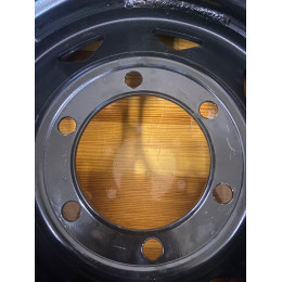 Диск усиленный Toyota Hilux 2.5D, 3.0D стальной черный 6x139,7 8xR16 d110 ET+10 (уценка)