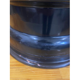 Диск усиленный стальной черный 6x139,7 8xR16 ET0 (треугольник мелкий)