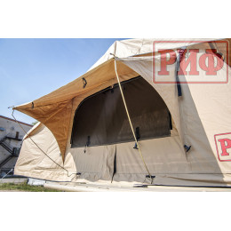 Палатка на крышу автомобиля РИФ Soft RT02-120, тент песочный