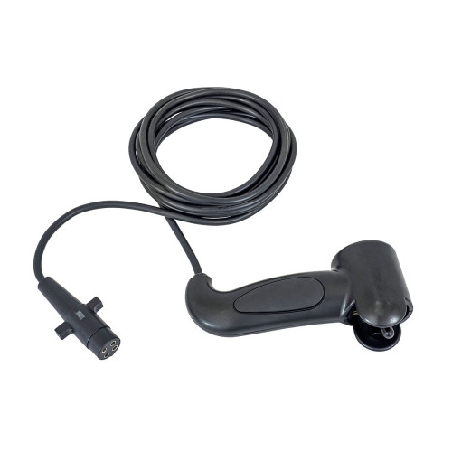 Лебёдка электрическая двухскоростная 12V Runva 12000 lbs 5443 кг (синтетический трос)