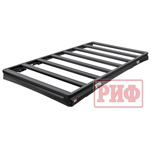 Багажник экспедиционный (платформа) алюминиевый РИФ 1200x2080 мм для Toyota Land Cruiser 200 (с крепежом)
