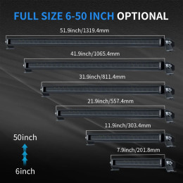 Светодиодная фара водительского света AURORA 152 мм 30W LED с RGB подсветкой