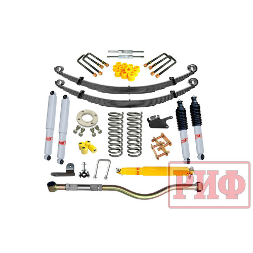 Лифт-комплект РИФ газовый УАЗ Патриот лифт 50 мм жесткий (постоянная нагрузка)