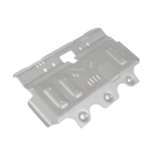 Защита Falcon радиатора, картера, РК, КПП для Toyota Land Cruiser Prado 250, (2.8T дизель), алюминий 8 мм