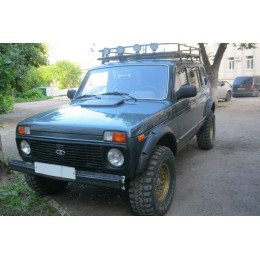 Расширители колёсных арок ВАЗ НИВА 2131 5D (передние 70 мм, задние 70 мм) (уценка)