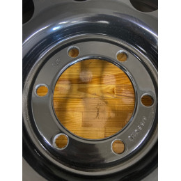 Диск усиленный Тойота Ниссан стальной черный 6x139,7 7,5xR17 d110 ET+25 (уценка)