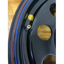 Диск усиленный Тойота Ниссан стальной черный 6x139,7 7,5xR17 d110 ET+25 (уценка)