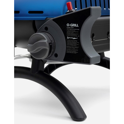 Гриль газовый O-GRILL 500MT красный, с термометром (в комплекте адаптер тип А)