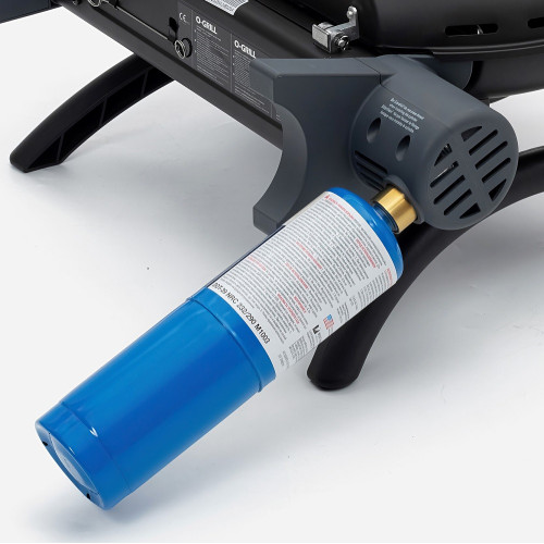 Гриль газовый O-GRILL 500MT красный, с термометром (в комплекте адаптер тип А)