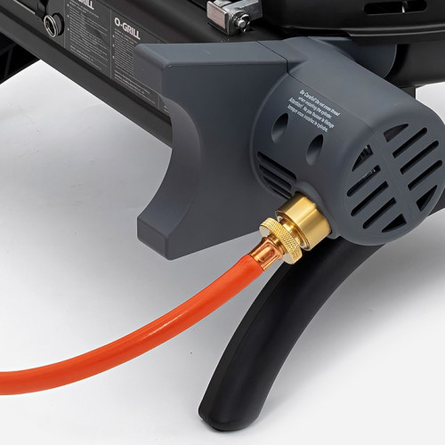 Гриль газовый O-GRILL 500MT красный, с термометром (в комплекте адаптер тип А)