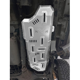 Защита Falcon топливного бака для Toyota Land Cruiser 150 4-го поколения (бензин, TX/VX), алюминий, 8 мм