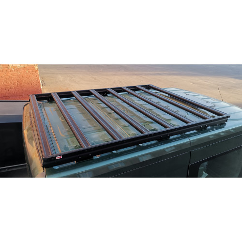 Багажник экспедиционный (платформа) алюминиевый РИФ 1600x2080 мм для ГАЗ Соболь NN (с крепежом)