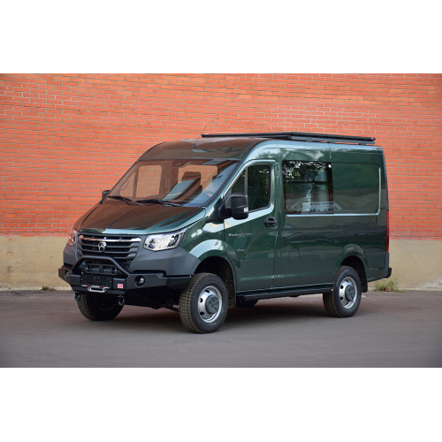 Багажник экспедиционный (платформа) алюминиевый РИФ 1600x2080 мм для ГАЗ Соболь NN (с крепежом)