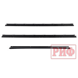 Багажник экспедиционный (платформа) алюминиевый РИФ 1600x2080 мм для ГАЗ Соболь NN (с крепежом)