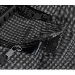 Кресло NISUS складное серое 150 кг.