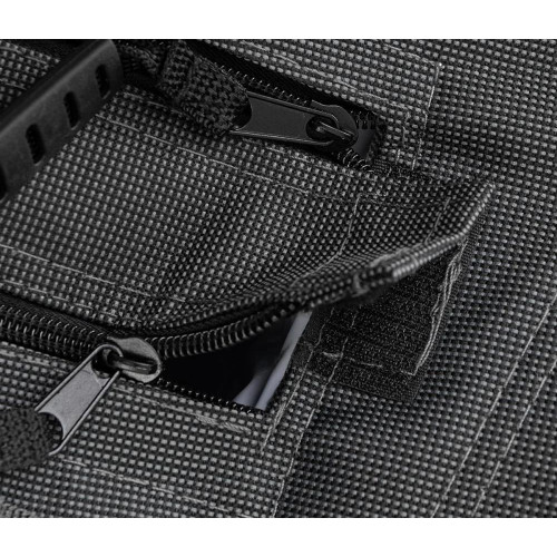 Кресло NISUS складное серое 150 кг.