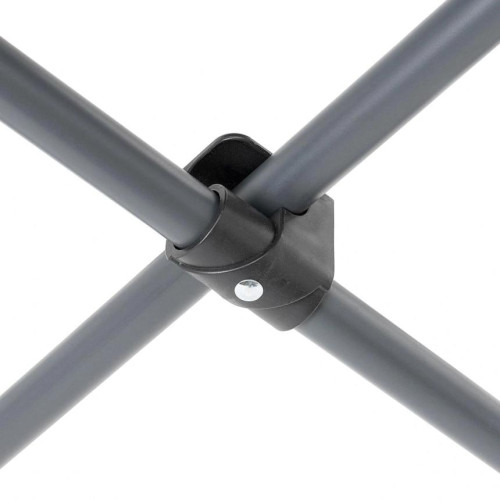 Кресло NISUS складное серое 150 кг.