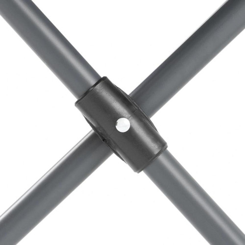 Кресло NISUS складное серое 150 кг.