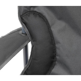 Кресло NISUS складное серое 150 кг.