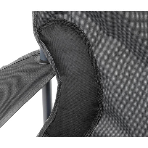 Кресло NISUS складное серое 150 кг.