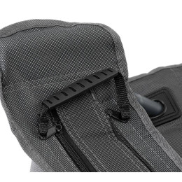 Кресло NISUS складное серое 150 кг.