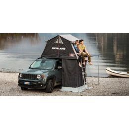 Тамбур к палатке AUTOHOME OVERLAND SMALL SAFARI EXPLORER, тент песочный, до 220 см