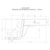 Переходник РИФ для фаркопа (занижение 6" - 150 мм)