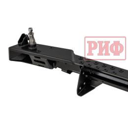 Бампер РИФ силовой задний УАЗ Буханка с фонарями, калиткой, возможностью установки фаркопа, лифт 65 мм