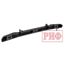 Бампер РИФ силовой задний УАЗ Буханка с фонарями, калиткой, возможностью установки фаркопа, лифт 65 мм