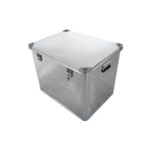 Ящик алюминиевый РИФ усиленный с замком 782х585х622 мм (ДхШхВ) (уценка)