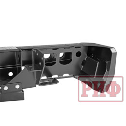 Бампер РИФ задний Toyota Tundra 2007-09.2013 с площадкой под лебёдку,квадратом под фаркоп и фонарями